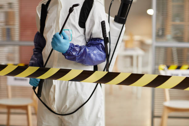 Professional Biohazard technician working in Lake Jackson, TX